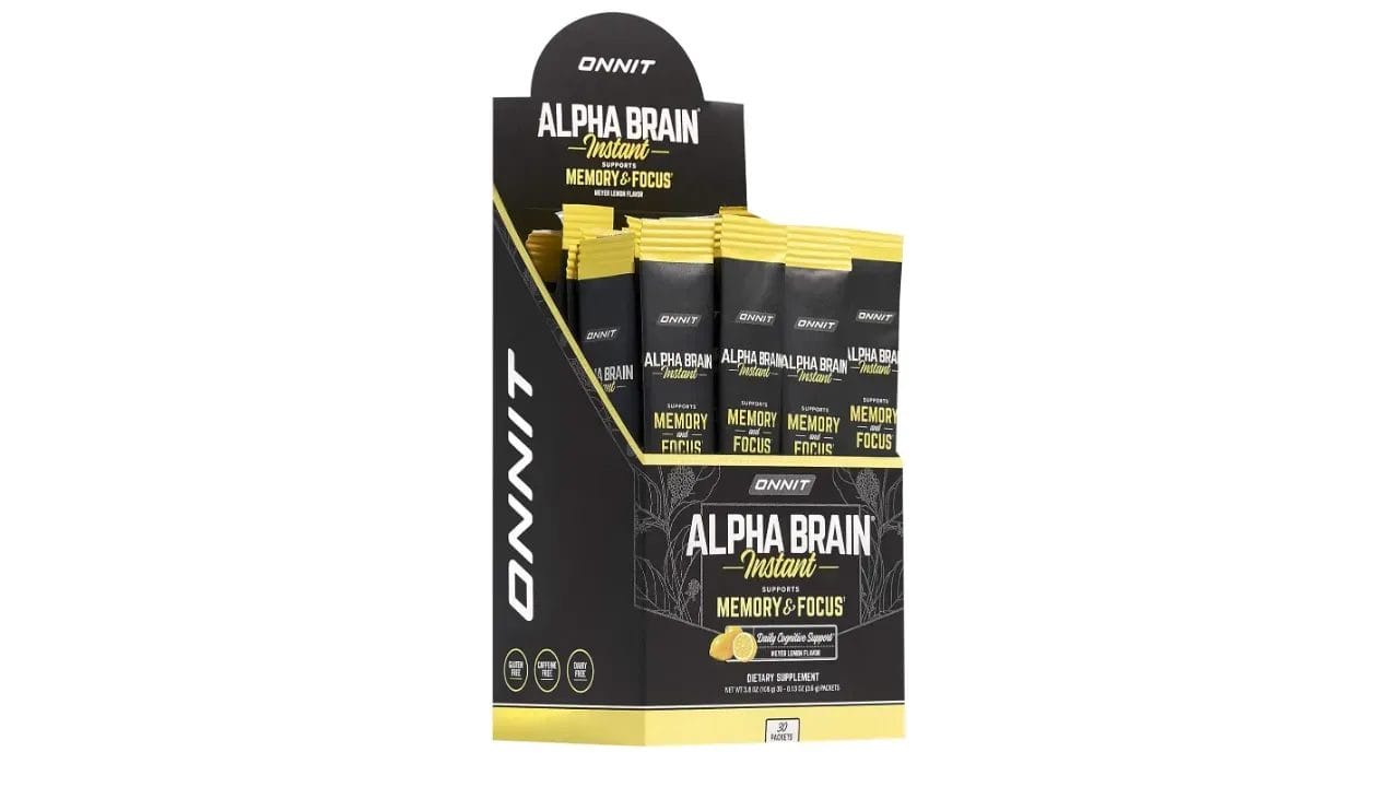 ONNIT Alpha Brain Instant - Meyer Lemon