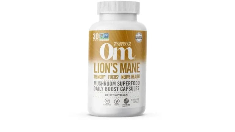 Om Mushroom Lion’s Mane Capsules